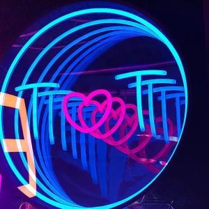 Buy cheap Factory Direct Sale Illusions 3D Led Infinite Mirror Signage Barber Shop 3D Salon Barbershop Decoration from wholesalers