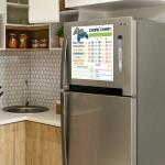 Buy cheap Rewritable Magnetic Refrigerator Frame Planner Magnetic Dry Erase Calendar Refrigerator Sticker from wholesalers