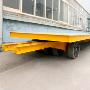 Buy cheap 5t Yellow Four Side Rails Baggage Dolly Trailer Heavy Duty Transfer Cart from wholesalers