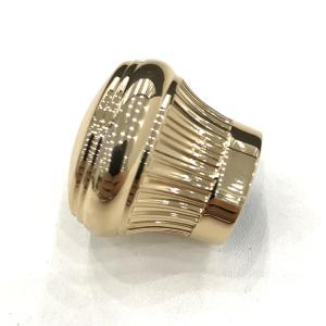 Buy cheap Smooth Customized Zamak Perfume Container Caps For Packaging from wholesalers