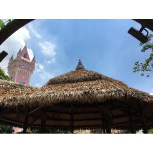 Customized Artificial Synthetic Environment Thatch Roofing Tiles for High