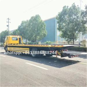 Buy cheap European Airlines Long Wheelbase 10 Tons Large Plate One Tow Two Wrecker Multifunction Plat Form Wrecker from wholesalers
