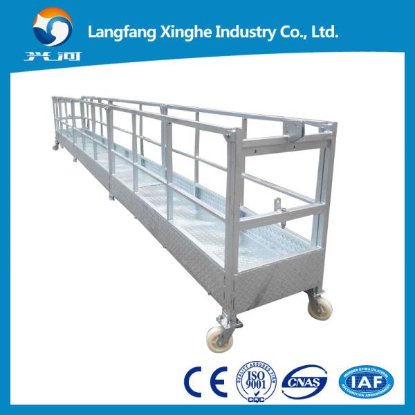 Buy cheap aluminum gondola platform / rope suspended platform / suspended cradle from wholesalers