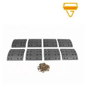 Buy cheap WVA19063 19064 Brake Lining Caanass Quality Hot Sale For DAF Truck from wholesalers