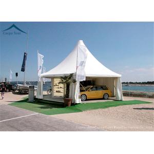 Buy cheap Fabric Structures Hang Ceiling Pagoda Tents With White Canvas Sidewall from wholesalers