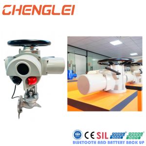 Low Temperature -60ºC Electric Solenoid Actuator with ISO5210 Flange and JB2920