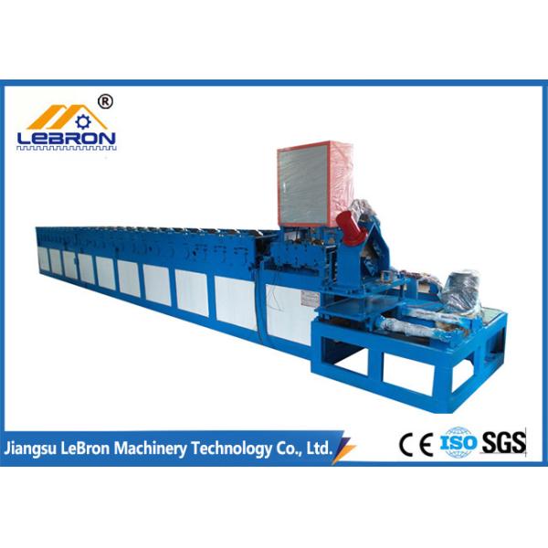 Quality Blue color door frame cold roll forming machine automatic type PLC system control 2018 new type made in china for sale