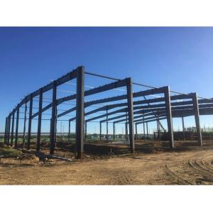 Prefab Steel Structure Warehouse with 50-Year Lifespan Q235B Q355B