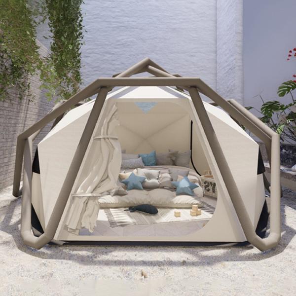 Outdoor Spherical Inflatable Family Tent Folding Portable Fully Automatic