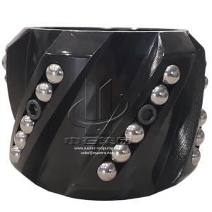 Buy cheap Oilfield Solid Rigid Roller Centralizer With Spiral Vane from wholesalers