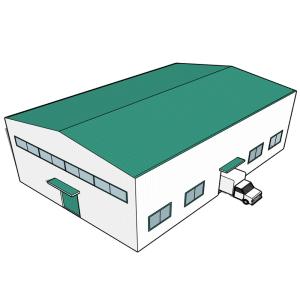 Buy cheap Bolt Connection Peb Structure Industrial Warehouse Steel Structure With Galvanizing from wholesalers