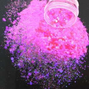Buy cheap Add a Touch of Sparkle to Your Tumbler Slime with Iridescence Chunky Mixed Glitter Powder from wholesalers