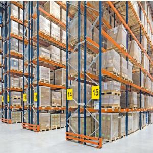 Buy cheap Multi Level VNA Pallet Racking System For Industrial / Warehouse from wholesalers