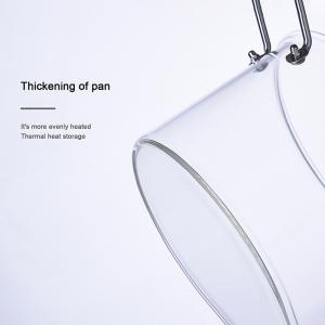 Buy cheap 2.3L 3.5L Transparent Borosilicate Glass Soup Pot from wholesalers