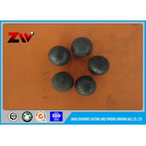 Buy cheap High impact value casting and forging grinding steel media balls B2 / 60Mn /  45# from wholesalers