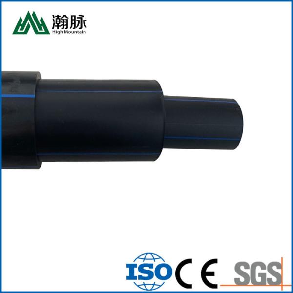 Quality Threading HDPE Irrigation Pipes Hot Melt Black Polyethylene Plastic Pipe for sale