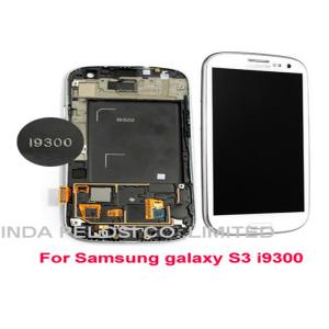 Buy cheap Blue White S3 LCD Display , 72.5 Mm * 142 Mm Galaxy S3 Screen And Digitizer from wholesalers