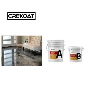 Buy cheap Pigment Two Component Epoxy Paint Seamless Epoxy Floor Paint Roller Cleanable from wholesalers