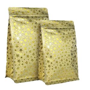 Buy cheap Printed Flat Bottom Coffee Packaging Pouch With Valve Zip Lock from wholesalers