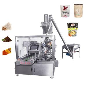 Buy cheap Leadworld Multi-function Weighing Filling Packaging Small Stand Up Bag Sachets Spice Grain Tea Coffee Powder Packing Machine from wholesalers