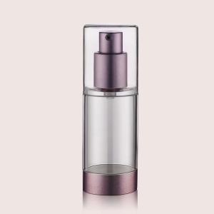Buy cheap Oval Shap Cosmetic Plastic Airless Pump Bottles  GR238A PETG Bottle from wholesalers