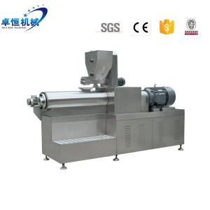 Slanted Bar Twin Screw Extruder Prices for Corn Chips Food Making Puff Snack
