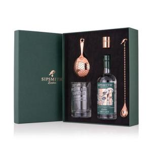 Buy cheap Custom Luxury Gin Wine Bottle And Glasses Gift Box Packaging from wholesalers