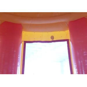 Kids Happy Birthday Small Jumping Castle Handing Drawing PVC Tarpaulin