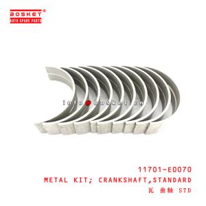 11701-E0070 Standard Crankshaft Metal Kit for ISUZU HINO300 N04C