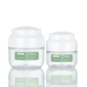 Buy cheap Refillable Empty Cosmetic Containers , Reusable Biodegradable Plastic Jars product