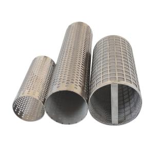 Easily Assembled ISOCertification Firm Structure Perforated Metal Mesh round