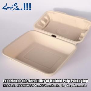 Buy cheap Pure White Molded Pulp Packaging for Tobacco Exterior from wholesalers