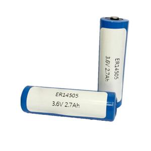 Buy cheap ER14505M Lithium Thionyl Chloride Battery LiSOCl2 2200mAh Nominal Capacity from wholesalers