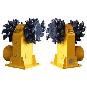 Buy cheap Excavator Attachments Horizontal Ripper Hydraulic Trenching Drum Cutter from wholesalers
