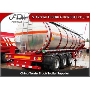 Buy cheap 48CBM Tri - Axle Fuel Tanker Semi Trailer  6 Double Brake Chamber from wholesalers