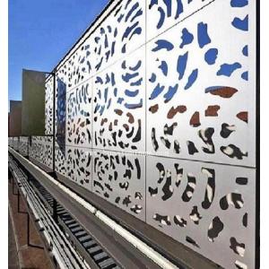 Buy cheap Heat Insulation Fence Aluminium Solid Panel ISO9001 Certification from wholesalers