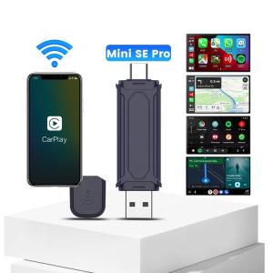 Wired To Wireless Carplay And Android Auto Adapter Automatic Connection Dongle