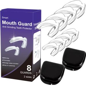 Buy cheap Perfect Fit Teeth Guards To Prevent Grinding 8 Pack Mouth Guard For Grinding Teeth from wholesalers