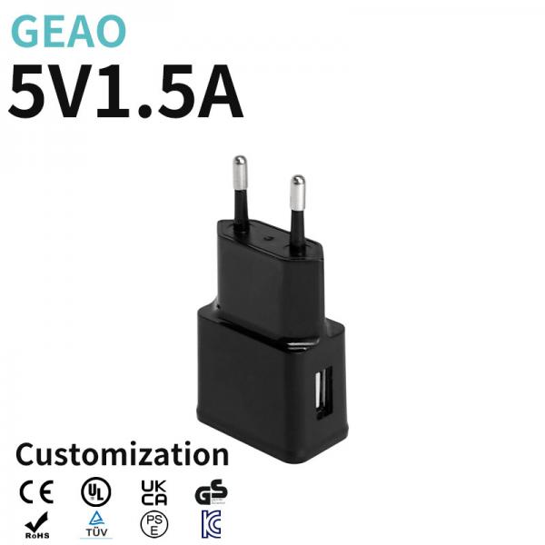 Quality 5V 1.5A Wall Adapter Charger 10W Mobile Phone Charger With JP US Plug for sale