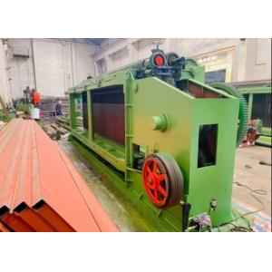PLC Control 100*120mm Gabion Mesh Machine With Overload Protect Clutch 2.6mm