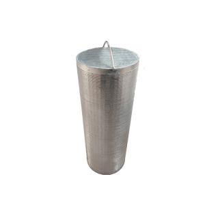 OD 150mm Stainless Steel Wire Mesh Filter , V Wire Screen Filter ISO9001