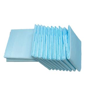 China Blue Color SAP Disposable Incontinence Bed Pads 60*60cm Incontinence Underpads on sale