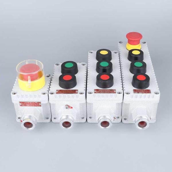 Buy cheap ATEX Explosion Proof Control Button Box Aluminum Emergency Stop from wholesalers