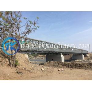 Buy cheap Double Lane Steel Panel Bailey Bridge Galvanized S460J0 Heavy Load Long Span from wholesalers