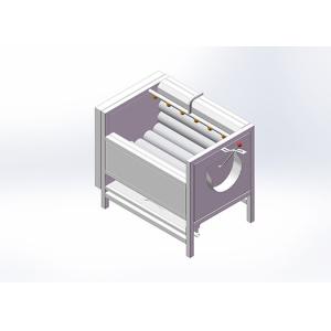 Mini Potato Skin Peeling 1350*850*1100mm Vegetable Washing Machine
