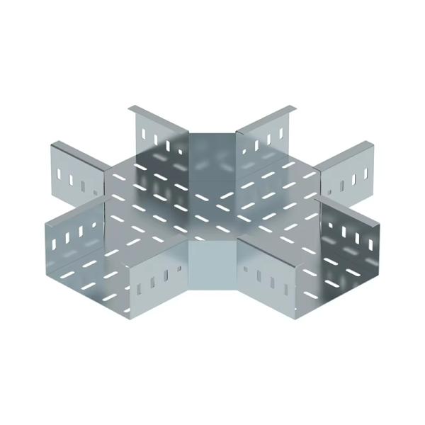 Quality Galvanized Cable Tray with Solid&perforated Bottom for Wall-mounted and Floor-mounted Installation for sale