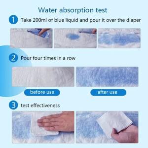 Overnight Absorbency Adult Diaper Briefs Hypoallergenic 20 Quantity