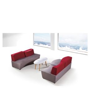 Buy cheap Custom Shared Workspace Furniture Collaborative Lounge Seating bench from wholesalers