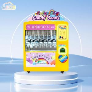 Buy cheap Coin Mechanism Candy Dispenser Vending Machine With Security Lock And Key from wholesalers