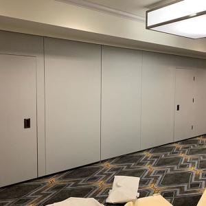 Buy cheap Hanging MDF Operable Partition Wall Systems / Classroom Acoustic Movable Walls from wholesalers